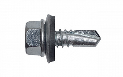 GT 6 Винт самосверлящий с шайбой  Z16 и прокладкой EPDM