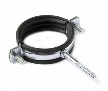 Трубные хомуты с шурупом