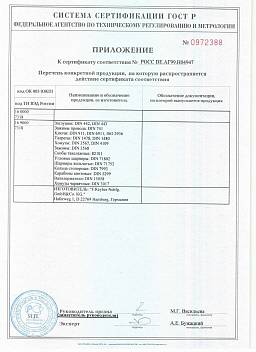 Сертификат на Талрепы открытые “вилка-вилка” ART 8339 вилка сварная 8