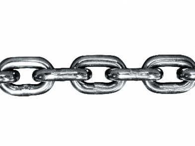 Цепь сварная короткозвенная (DIN 766)